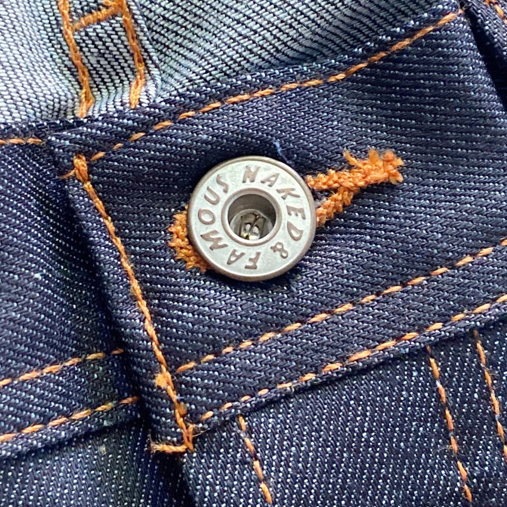 NWT Naked & Famous Weird Guy Left Hand Twill Denim - Picture 12 of 13